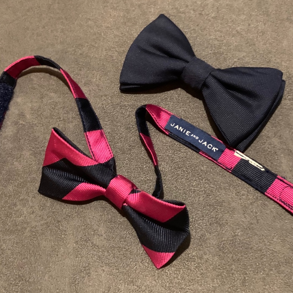 Bow Ties Size 2-5 years old  Jamie  and Jack